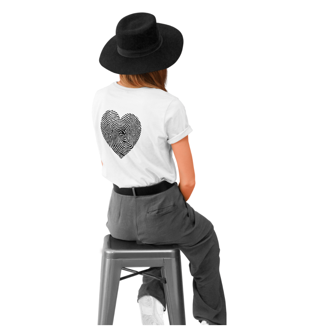 heart UNISEX CLASSIC OVERSIZED TSHIRT